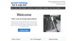 Desktop Screenshot of ipswichtrichology.co.uk